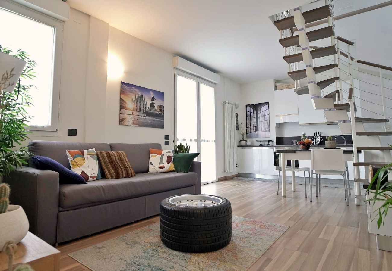 Appartamento a Milano - Palazzo Candiani- Bilocale di design su due livelli zona Politecnico