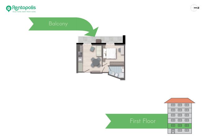 Appartamento a Milano - Varanini - Moderno bilocale in zona Loreto Appartamento a Milano - Varanini - Moderno bilocale in zona Loreto