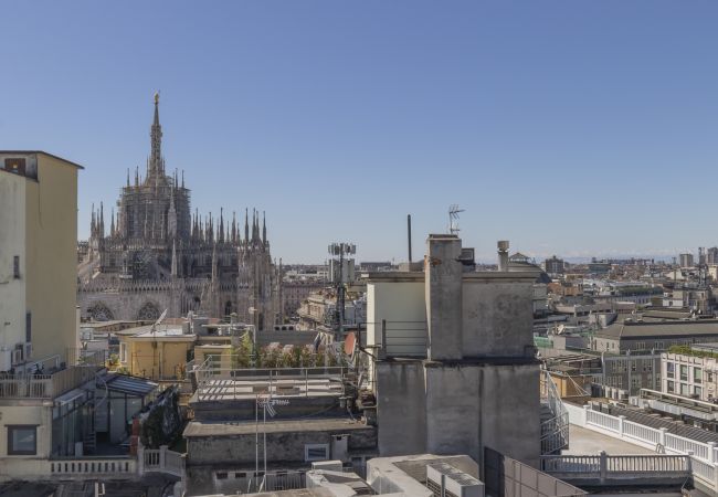 Appartamento a Milano - Central Tower S. Babila - Elegante trilocale con rooftop Appartamento a Milano - Central Tower S. Babila - Elegante trilocale con rooftop