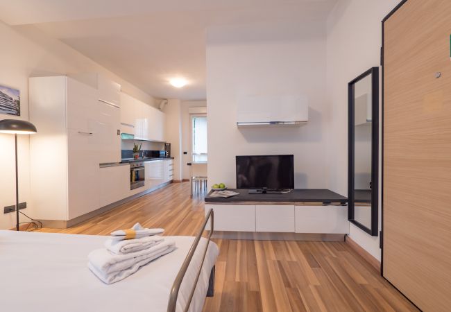 Studio in Milano - Candiani Building - Bright & Modern Studio with Balcony  Studio in Milano - Candiani Building - Bright & Modern Studio with Balcony