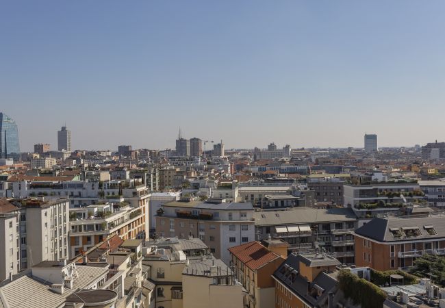 Apartment in Milano - Biancamano Skyline view - 13th floor 1 bdr with balcony in Moscova/Sempione Apartment in Milano - Biancamano Skyline view - 13th floor 1 bdr with balcony in Moscova/Sempione