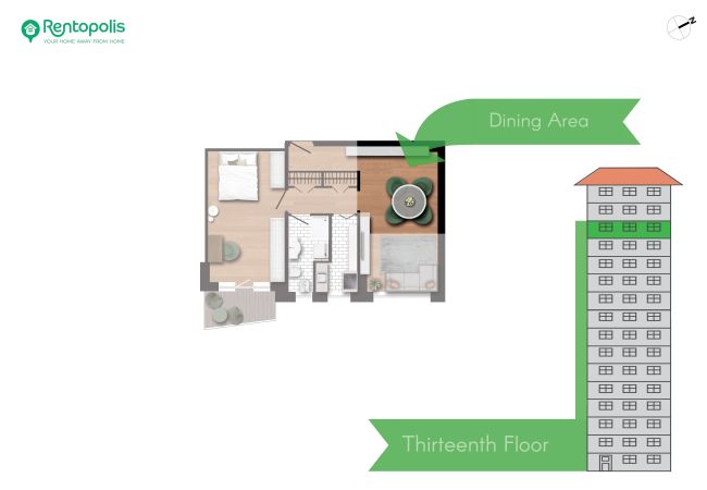 Apartment in Milano - Biancamano Skyline view - 13th floor 1 bdr with balcony in Moscova/Sempione Apartment in Milano - Biancamano Skyline view - 13th floor 1 bdr with balcony in Moscova/Sempione