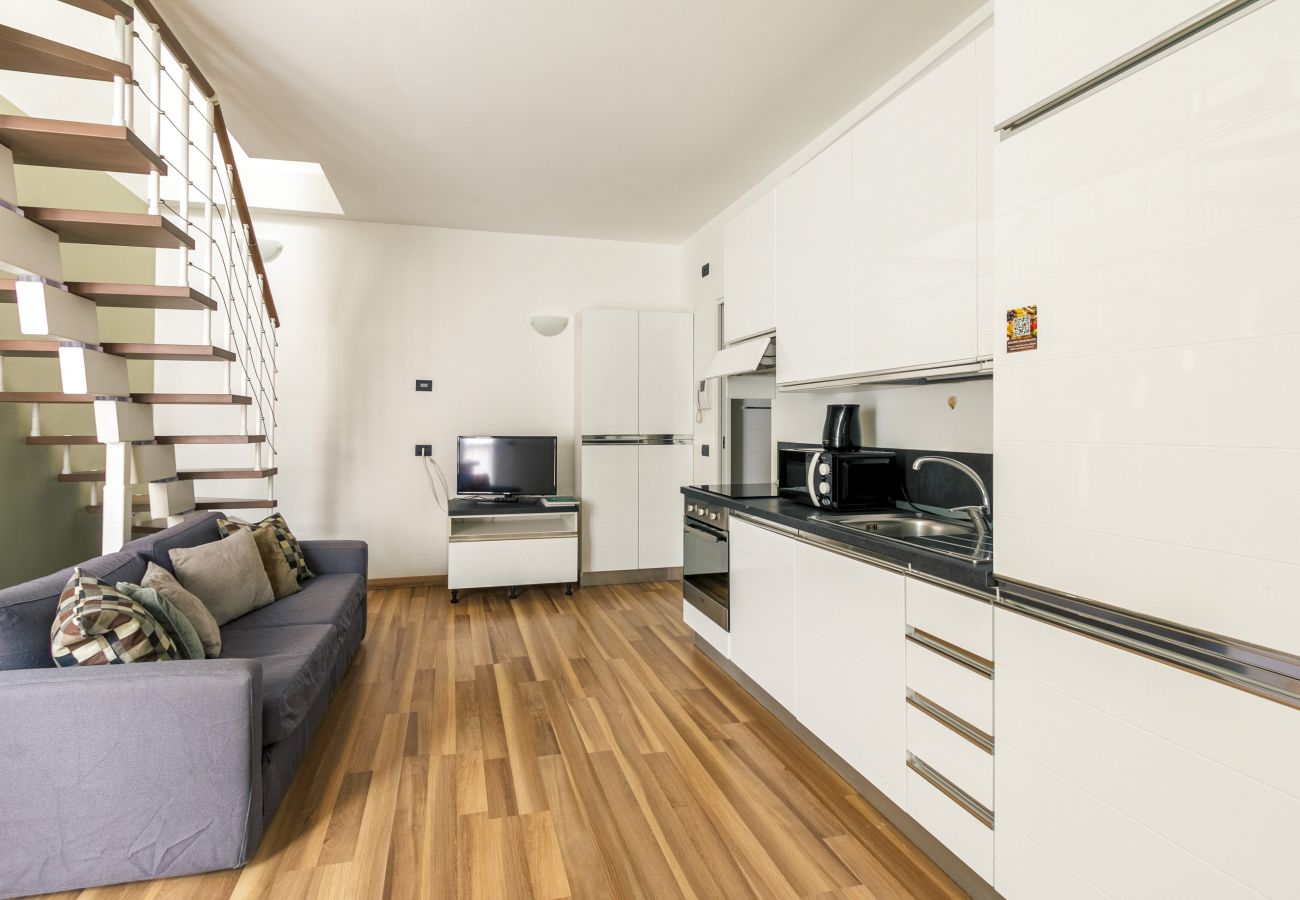 Apartment in Milan - Candiani Building - Elegant 2-level Apartment with 3 bedrooms