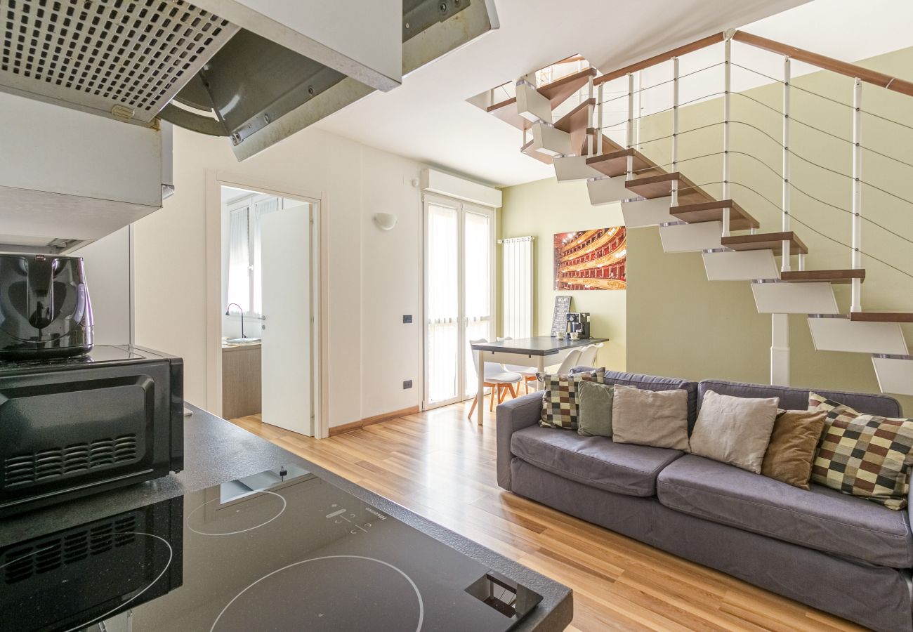 Apartment in Milan - Candiani Building - Elegant 2-level Apartment with 3 bedrooms