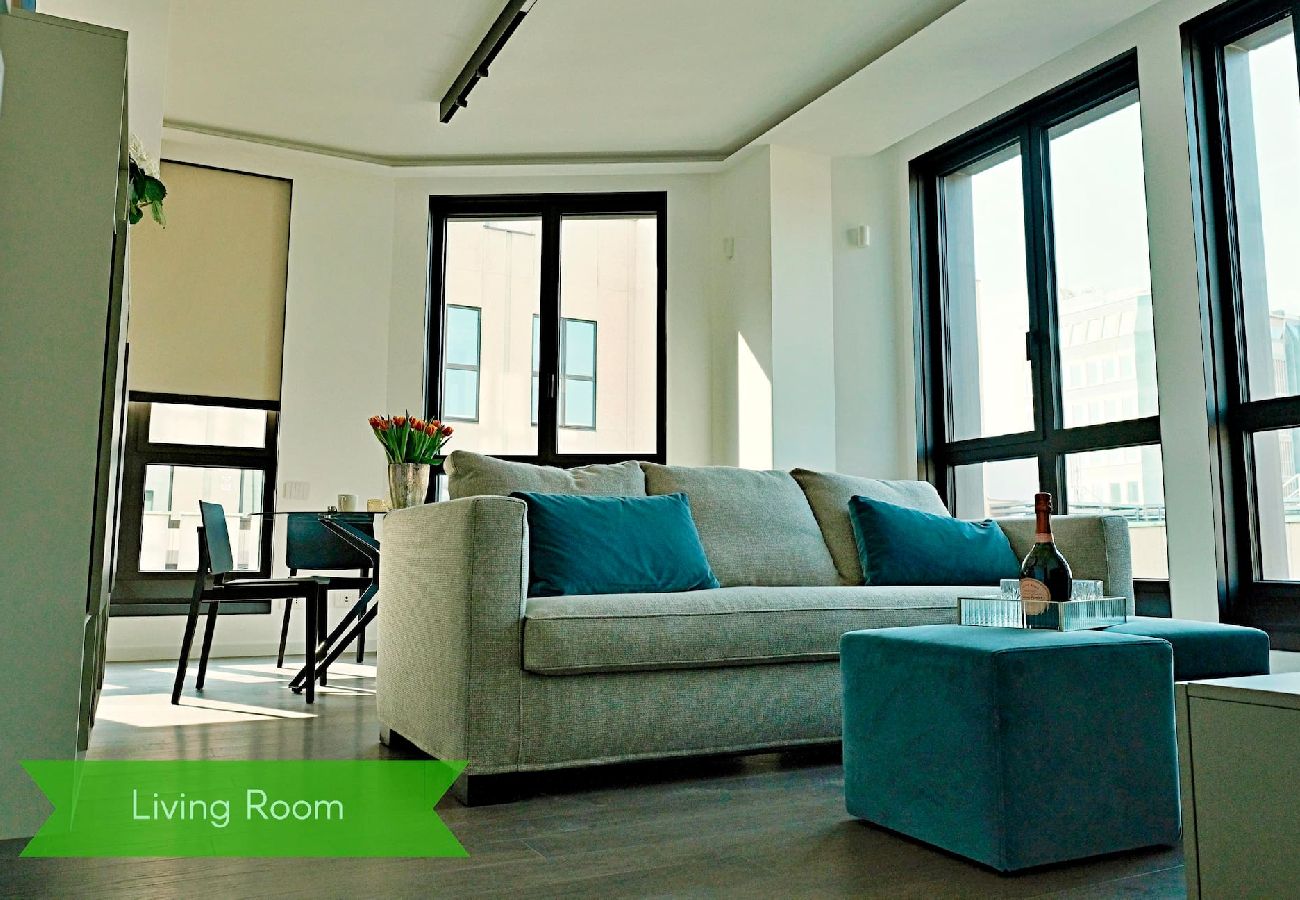 Apartment in Milan - S. Babila Central Tower w/rooftop terrace in San Babila 