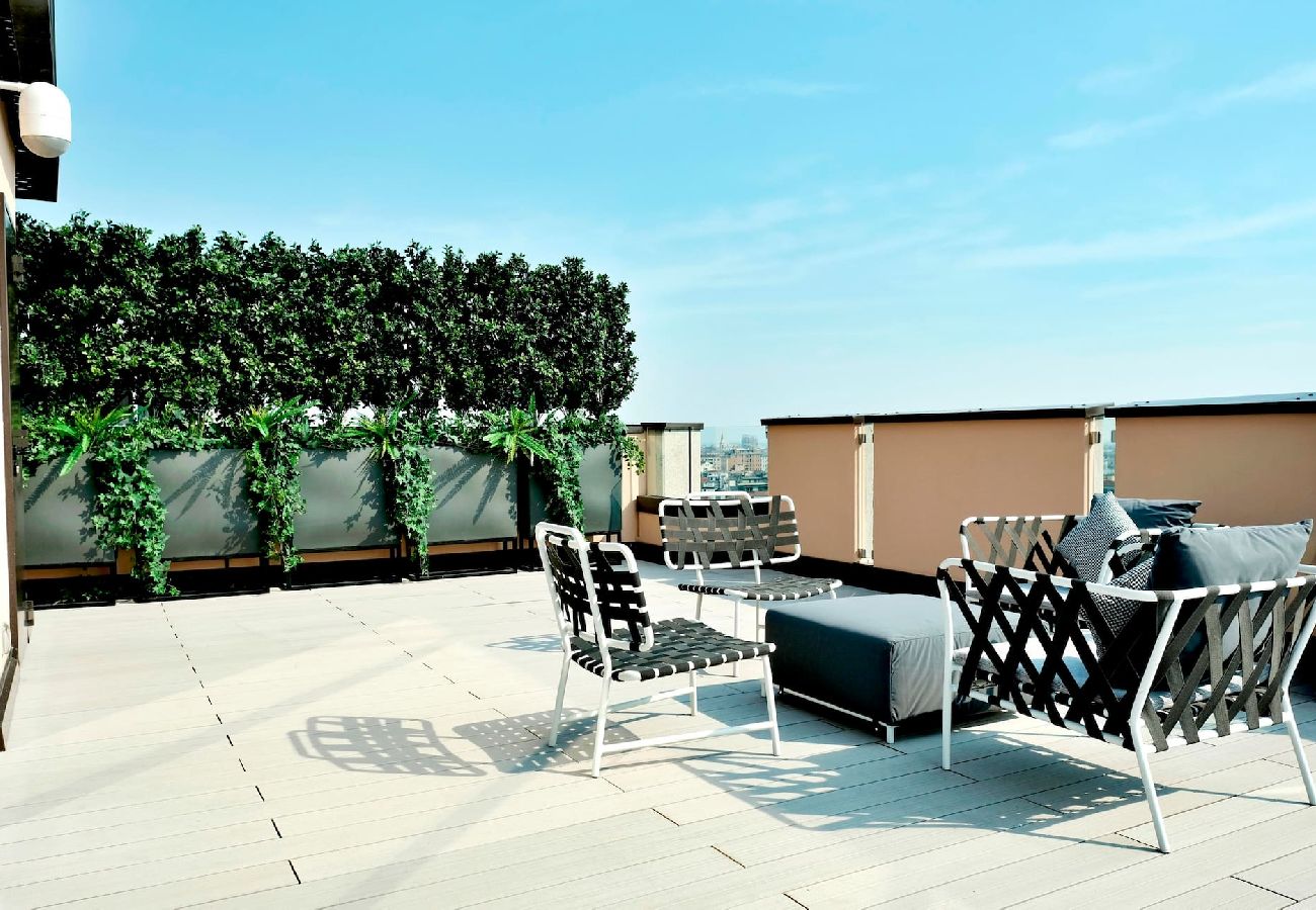 Apartment in Milan - S. Babila Central Tower w/rooftop terrace in San Babila 