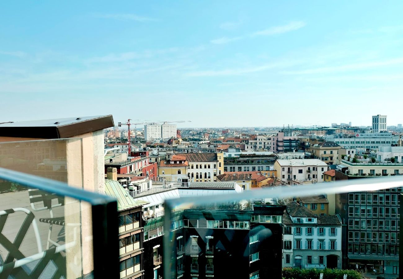 Apartment in Milan - S. Babila Central Tower w/rooftop terrace in San Babila 