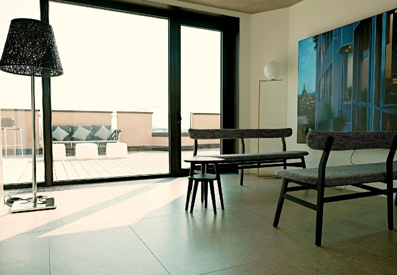 Apartment in Milan - S. Babila Central Tower w/rooftop terrace in San Babila 
