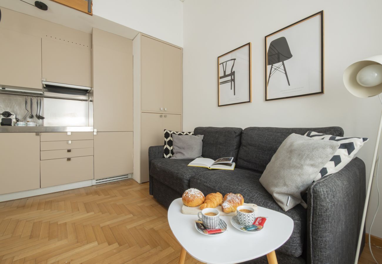 Apartment in Milan - Vicolo Fiori - Modern split-level loft in the heart of Brera 