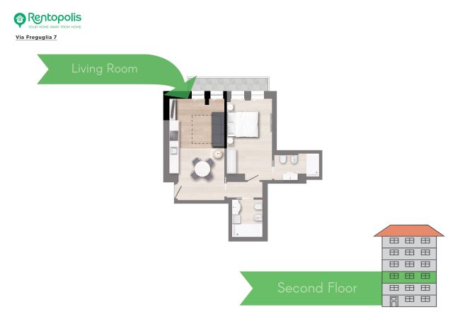 Apartment in Milano - Freguglia C - Bright & Cozy apartment in Milan city center Apartment in Milano - Freguglia C - Bright & Cozy apartment in Milan city center