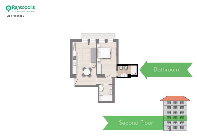 Apartment in Milano - Freguglia C - Bright & Cozy apartment in Milan city center Apartment in Milano - Freguglia C - Bright & Cozy apartment in Milan city center