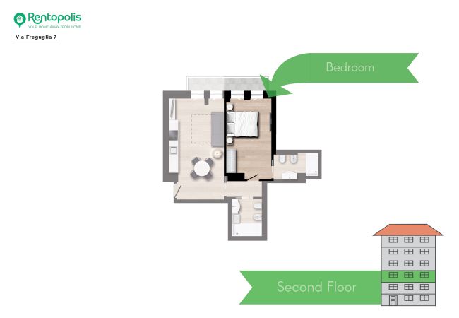 Apartment in Milano - Freguglia C - Bright & Cozy apartment in Milan city center Apartment in Milano - Freguglia C - Bright & Cozy apartment in Milan city center