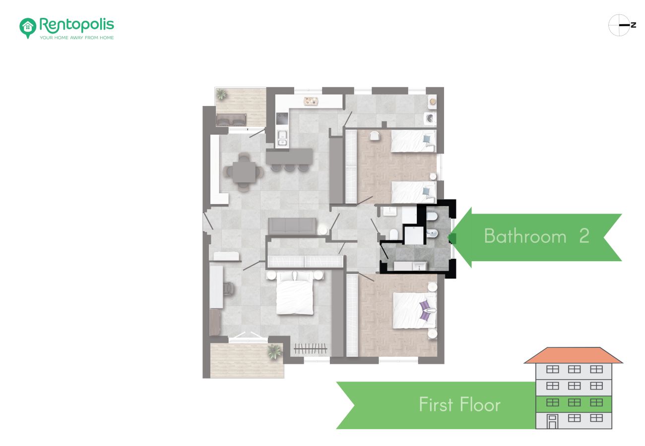 Apartment in Milan - Lotto - Super modern Penthouse in Fiera Milano City Area