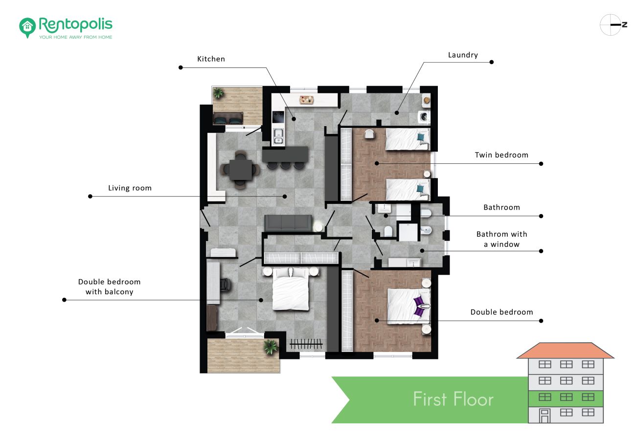 Apartment in Milan - Lotto - Super modern Penthouse in Fiera Milano City Area