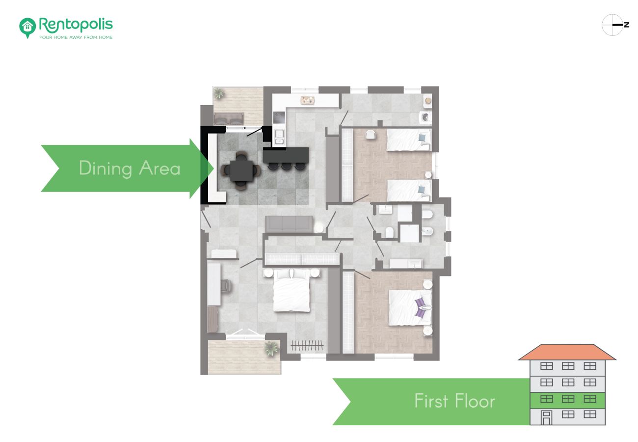 Apartment in Milan - Lotto - Super modern Penthouse in Fiera Milano City Area