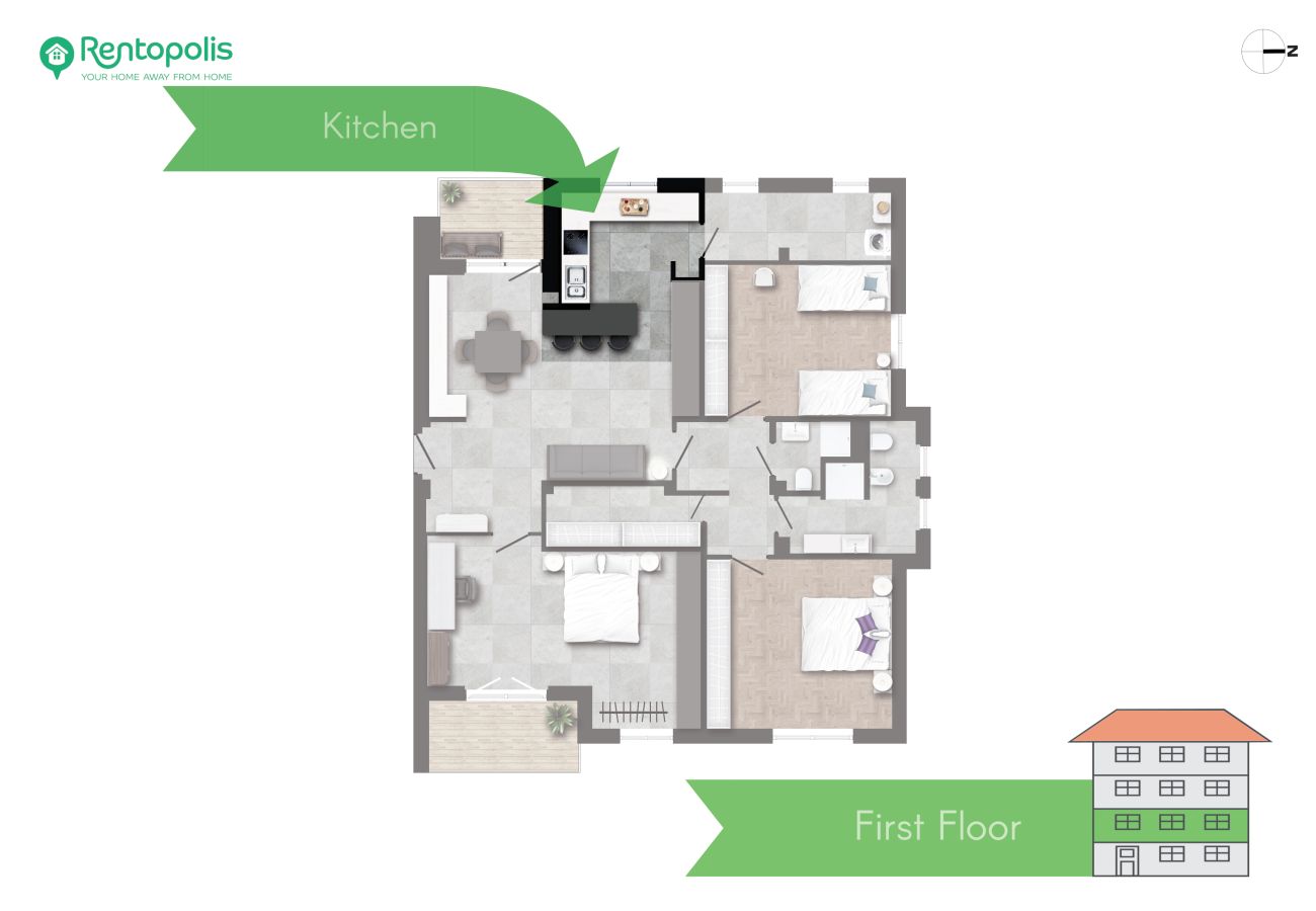 Apartment in Milan - Lotto - Super modern Penthouse in Fiera Milano City Area
