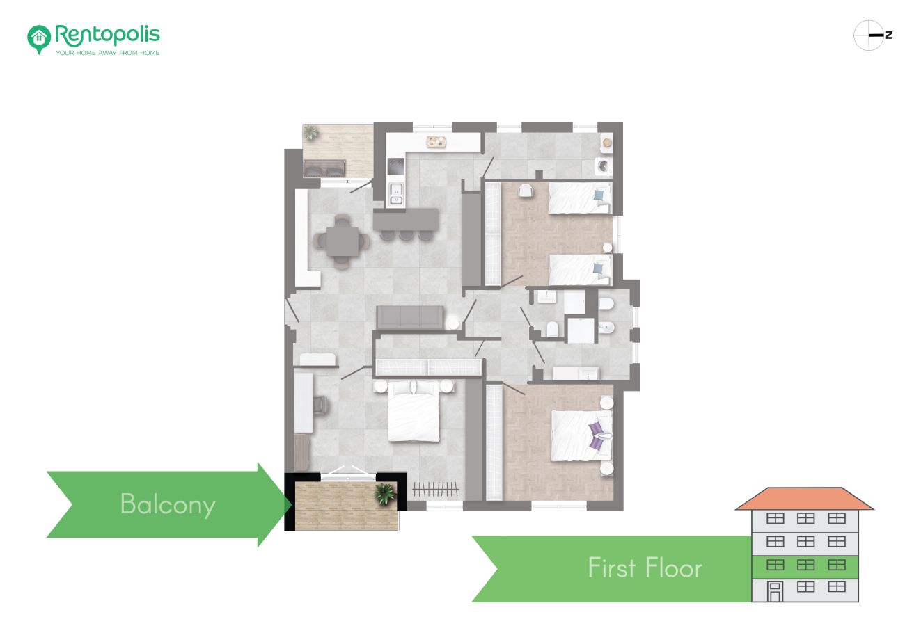 Apartment in Milan - Lotto - Super modern Penthouse in Fiera Milano City Area