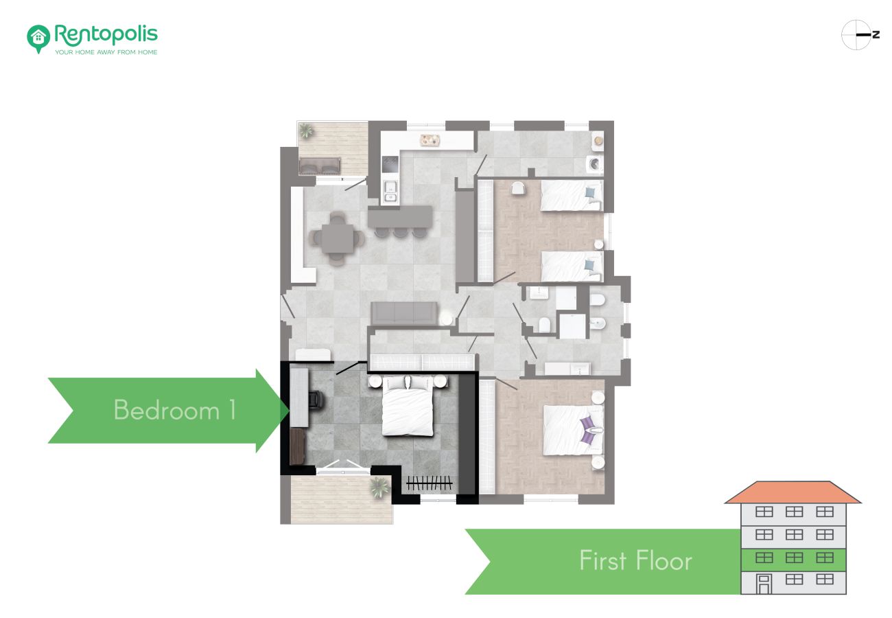 Apartment in Milan - Lotto - Super modern Penthouse in Fiera Milano City Area