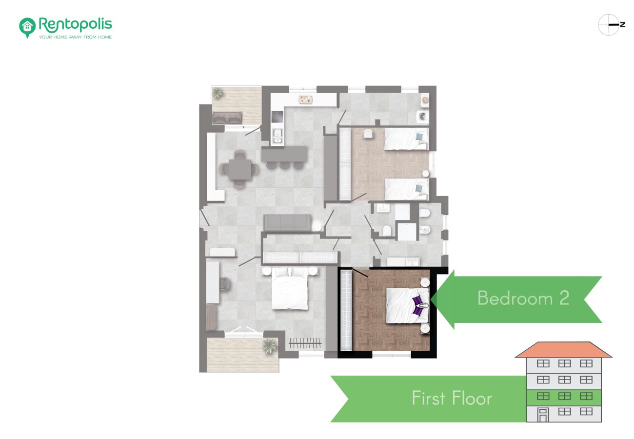 Apartment in Milan - Lotto - Super modern Penthouse in Fiera Milano City Area