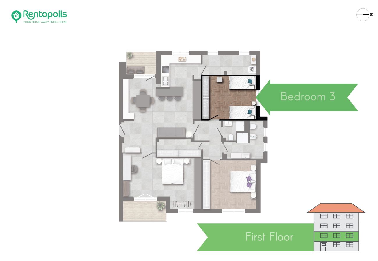 Apartment in Milan - Lotto - Super modern Penthouse in Fiera Milano City Area