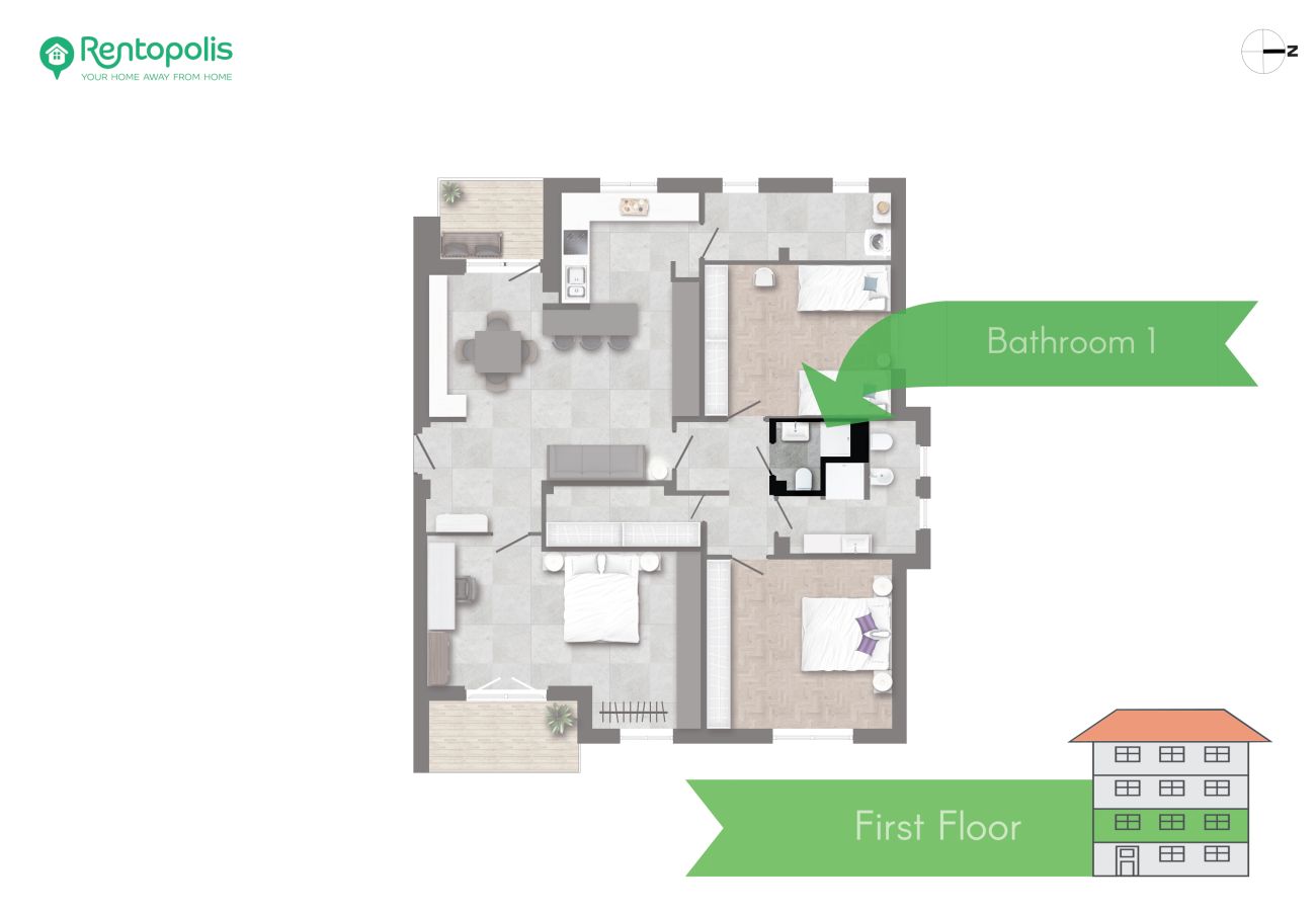 Apartment in Milan - Lotto - Super modern Penthouse in Fiera Milano City Area