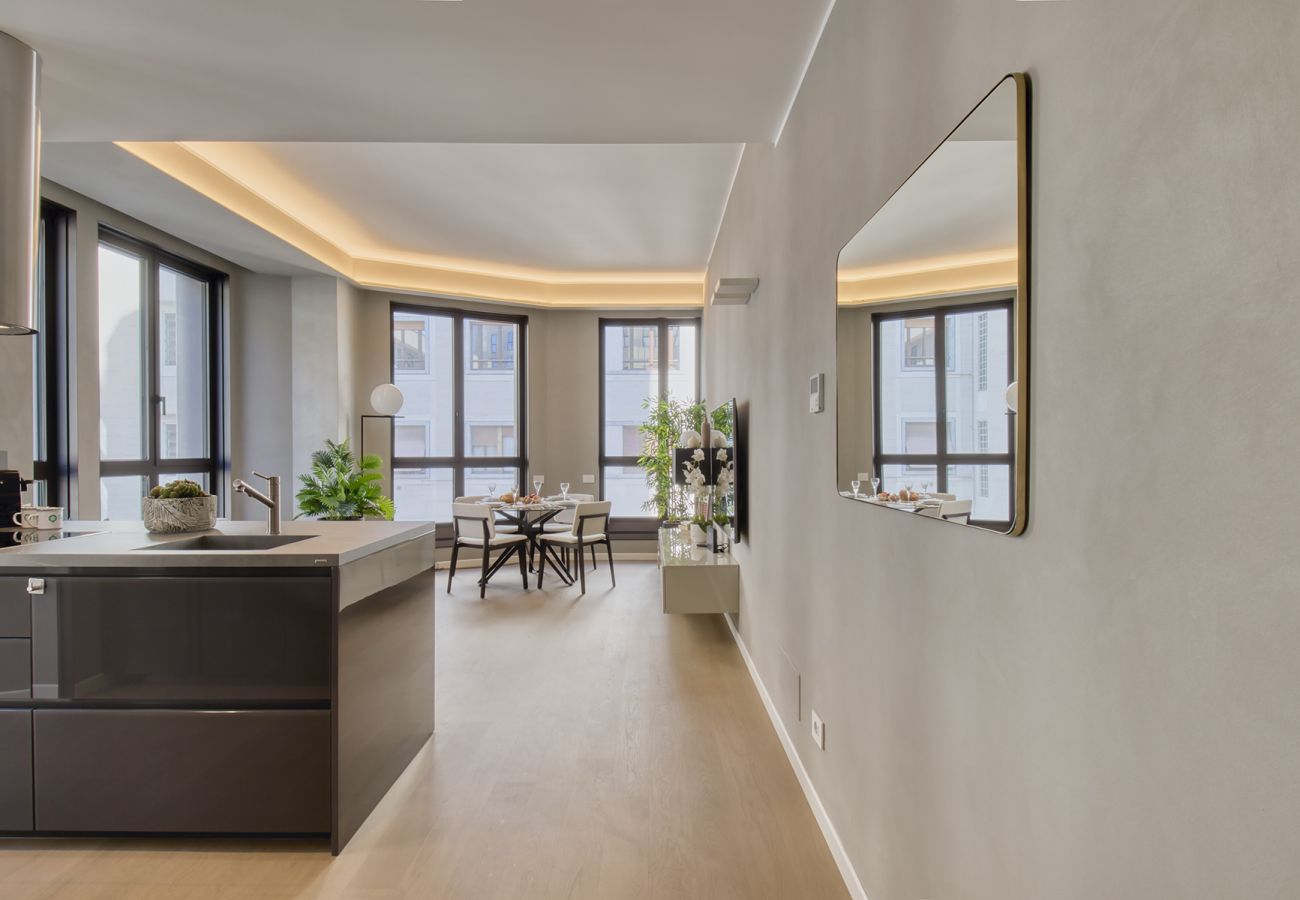 Apartment in Milan - Central Tower S. Babila - Elegant 2BDR with rooftop terrace