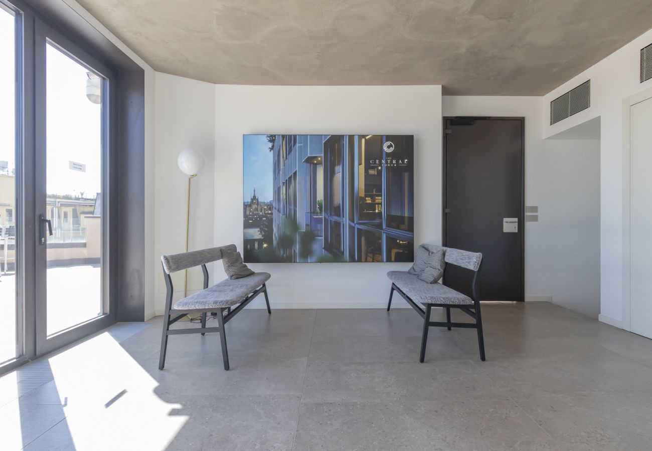 Apartment in Milan - Central Tower S. Babila - Elegant 2BDR with rooftop terrace