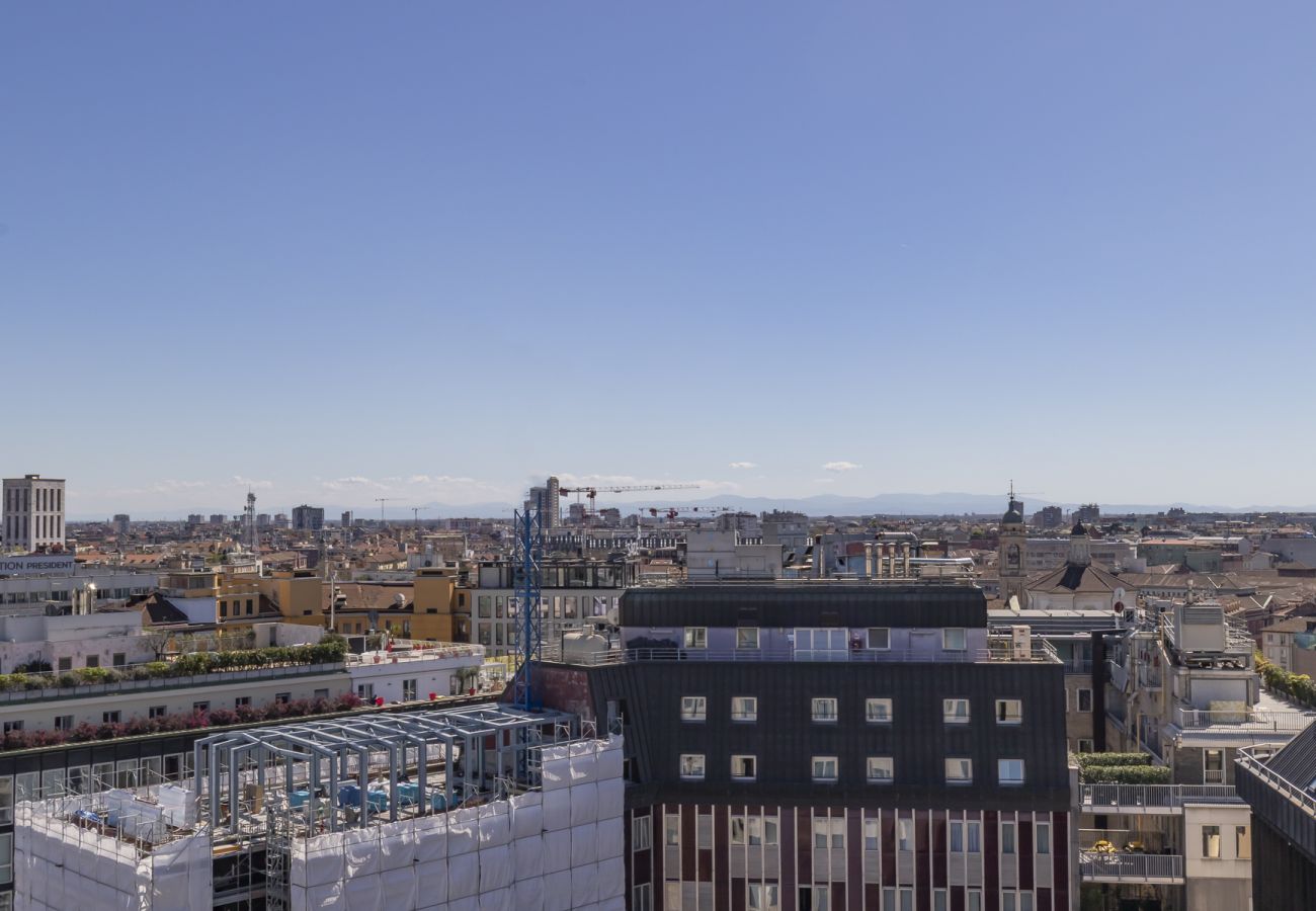 Apartment in Milan - Central Tower S. Babila - Elegant 2BDR with rooftop terrace
