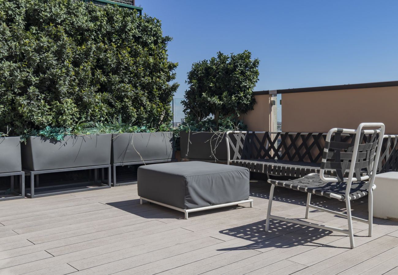 Apartment in Milan - Central Tower S. Babila - Elegant 2BDR with rooftop terrace