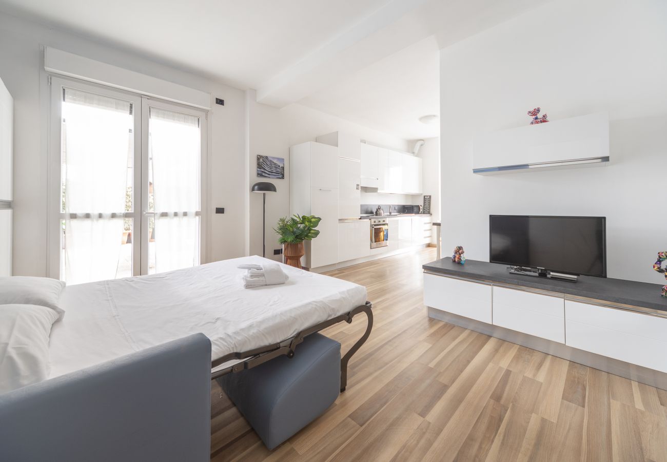 Studio in Milan - Palazzo Candiani. Deluxe studio with terrace